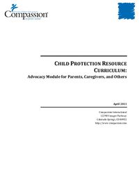 Child Protection Resource Curriculum: For Parents and Caregivers