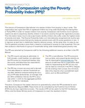 Why is Compassion Using the Poverty Probability Index (PPI)?