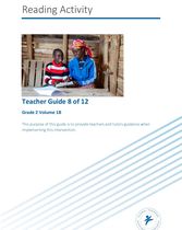 Reading Activity — Teacher Guide, Grade 2 Volume 1B