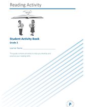 Reading Activity Grade 2 Learner Guide (1 of 3) Student Activity